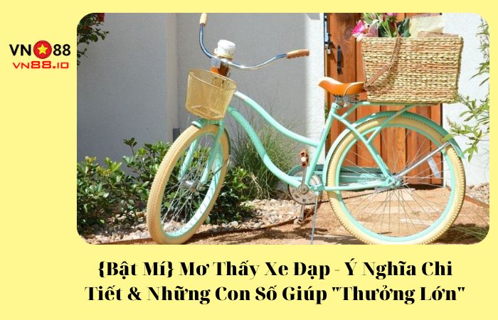 mơ thấy xe đạp