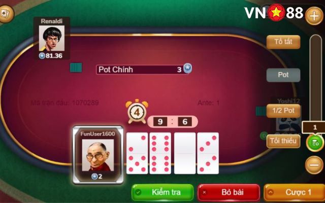 Cách chơi Domino QQ tại nhà cái VN88 cực kỳ đơn giản