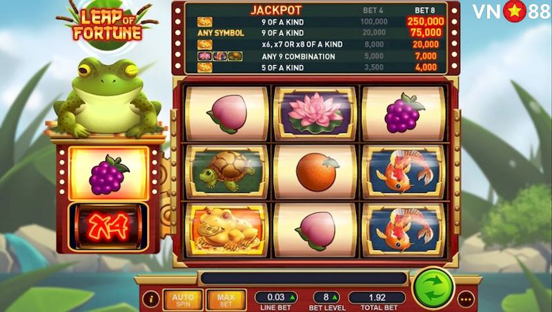 Cách chơi Leap of Fortune cho tân game thủ tại VN88